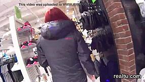 From mall teasing to intense POV pounding, this Czech kitten surprises