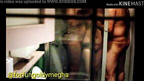 Shower threesome on the third night with my wife and her friend. So steamy and fun.