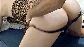 sexy o2 rush with black satin panties, fucking the whore doggystyle pov, dirty french talk while licking ass hole