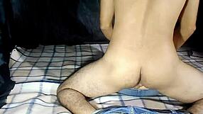 Fucking best friend's ex, he convinces me for sex, screaming real pleasure homemade