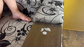 My Bbw Milf Wife Addicted To Knot Dildo And Creampies