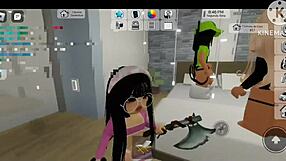 A Random Gathering in Roblox Brookhaven