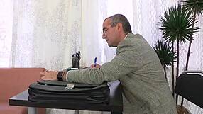 Older Teacher Subdues Young Babes' Beavers!