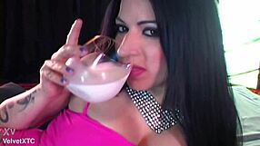 Creamy Cruz Introduces Herself in Casting Interview with Dirty Talk.