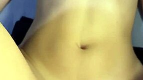 Cumming On Her Belly During Homemade Couple Sex With Big Ass Riding And Doggystyle Fucking