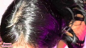 I waited for my step dad to come out so i could fuck his girlfriend in his bed