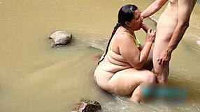 I had sex in the river with my stepson on the beach