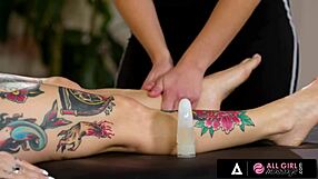 ALL GIRL MASSAGE - GIA DERZA HORNY FOR WET PUSSIES COMPILATION