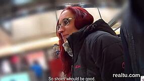 From mall teasing to intense POV pounding, this Czech kitten surprises