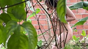 Almost caught deepthroating cousin's balls at home