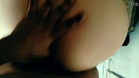 Amateur couple enjoys tender morning sex with creampie