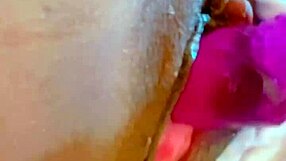 bom dia, the stepmother with big tits gets a cumshot in her mouth from toy masturbation