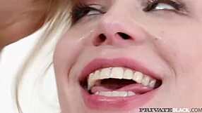 Privateblack - Gangbanged Rebecca Black Double Fucked by 4 Black Cocks