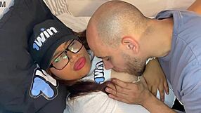 Babe demands tits eaten after party