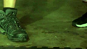 Suspended Babe Overwhelmed by Double Penetration Emotions