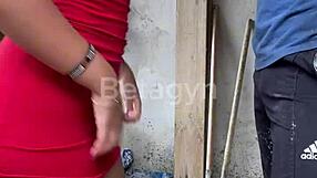 Redhead Married Woman Fucked Hard By Construction Worker
