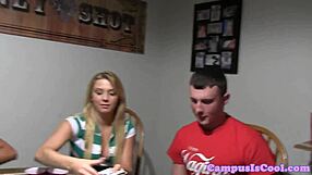 Real University Students Film Intense Group Fuck Session