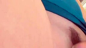 bom dia, the stepmother with big tits gets a cumshot in her mouth from toy masturbation