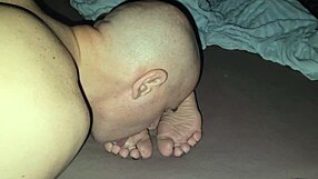 Stepmother's Soles Licked and Cummed On