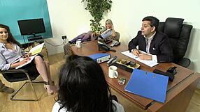 Tiffany james and stacey lacey join cookie and paul chaplin in intense milf orgy fucking