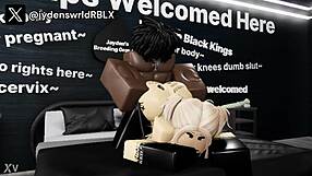 Blonde Girl Turned Into Intense Cocksleeve During Tryout