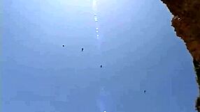 Little Summer Showing Natural Tits and Pussy at the Beach!