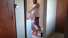 Fucking My Neighbour's Cheating Wife At The Gym!