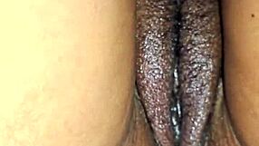 Sexy latina milf close up with cum on body