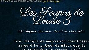 Les soupirs de Louise 3 - French audio solo female performance