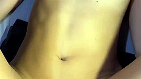 Cumming On Her Belly During Homemade Couple Sex With Big Ass Riding And Doggystyle Fucking