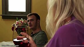 Stepmom Cuckolds Husband with Stepson's Domination