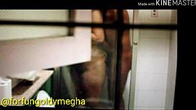 Shower threesome on the third night with my wife and her friend. So steamy and fun.