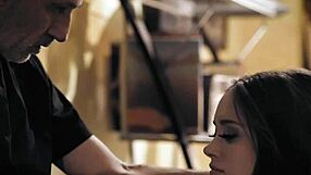 Desperate bride-to-be fucks with pervy priest