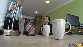 loan4k lassie takes loan after expensive moto ride for sex