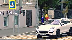 Hidden Cam Shows Jeny In Public