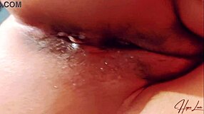 Hot slutty college girl gets her tight pussy stretched wide