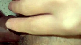 close-up of fucking until my pussy overflows with semen