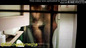 Shower threesome on the third night with my wife and her friend. So steamy and fun.