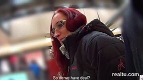 From mall teasing to intense POV pounding, this Czech kitten surprises