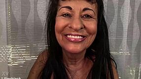 wiggle my saggy tits and masturbate