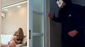 horny wife mistaken on halloween night