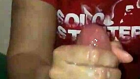 Watch this big cock stroke out a huge load
