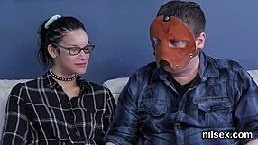 The Hot Cutie Was Taken to the Madhouse for Awkward Therapy