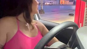 Latina Milf Prostitute Pays For Gas With Outdoor Cumshot