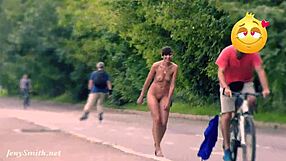 Hidden Cam Shows Jeny In Public