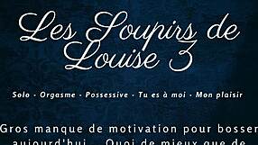 Les soupirs de Louise 3 - French audio solo female performance