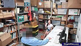 cute teen gives blowjob and screwed by lp officer