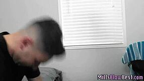 hot busty blonde milf gets spunked