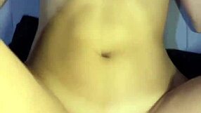 Cumming On Her Belly During Homemade Couple Sex With Big Ass Riding And Doggystyle Fucking