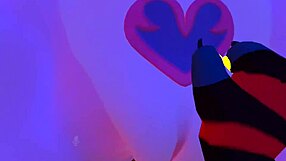 sexy fur character rides a sensitive femboy